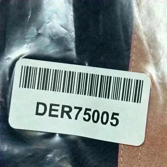 Derek Lam Silk Knee Length Mock Neck Striped Pleated Long Sleeves Keyhole Size 6 - Picture 12 of 12